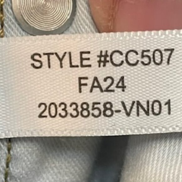 J. Crew 03 Bootcut RE-03-IDG Resin Rinse Dark Wash Denim Jeans Womens Tall 31 - Picture 9 of 10